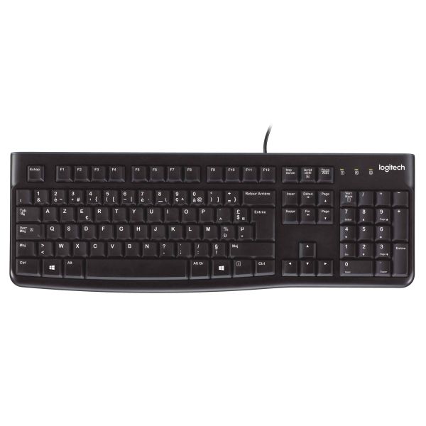Logitech Keyboard K120 Comfortabel en stil typen (920-002482)