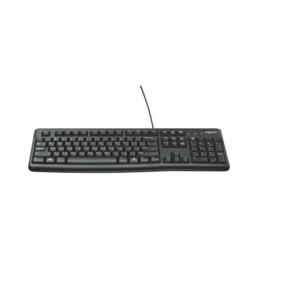 Logitech K120 Corded Keyboard toetsenbord USB QWERTY Engels Zwart (920-002508)