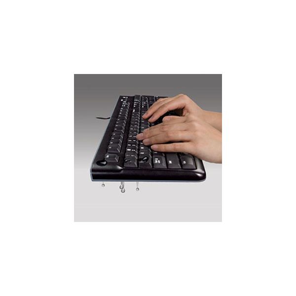 Logitech K120 Corded Keyboard toetsenbord USB QWERTY Engels Zwart (920-002508)