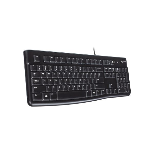 Logitech Keyboard K120 for Business toetsenbord USB QWERTY Engels Zwart (920-002524)