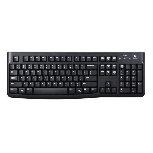 Logitech Keyboard K120 for Business toetsenbord USB Scandinavisch Zwart (920-002528)