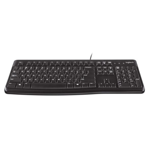 Logitech Desktop MK120 toetsenbord Inclusief muis USB QWERTY UK International Zwart (920-002562)