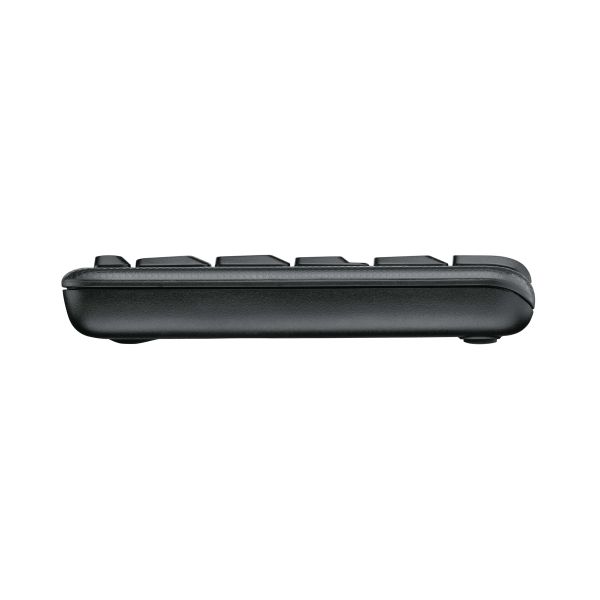 Logitech Wireless Combo MK220 toetsenbord Inclusief muis RF Draadloos QWERTY US International Zwart (920-003161)