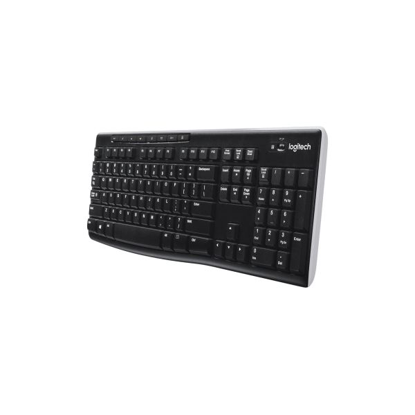 Logitech Wireless Keyboard K270 toetsenbord RF Draadloos QWERTY Engels Zwart (920-003745)