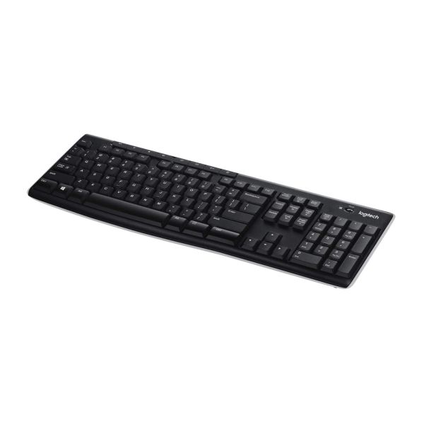 Logitech Wireless Keyboard K270 toetsenbord RF Draadloos QWERTY Engels Zwart (920-003745)