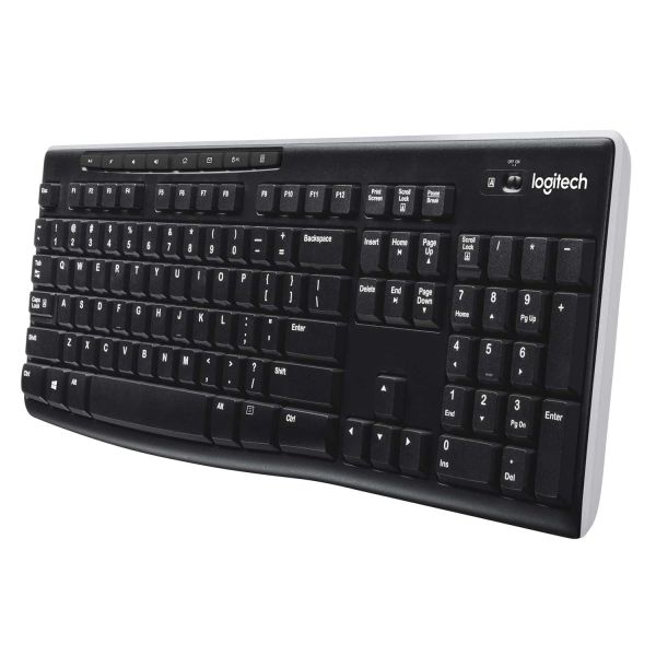Logitech K270 Wireless Keyboard Volledige, draadloze Unifying-technologie (920-003754)