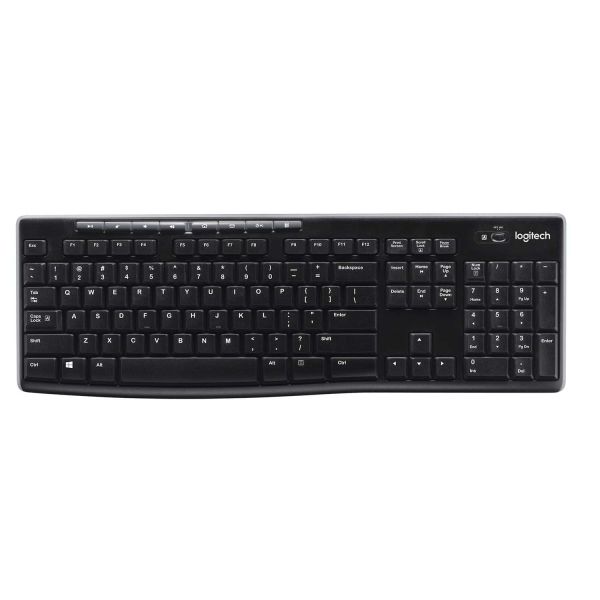 Logitech K270 Wireless Keyboard Volledige, draadloze Unifying-technologie (920-003754)