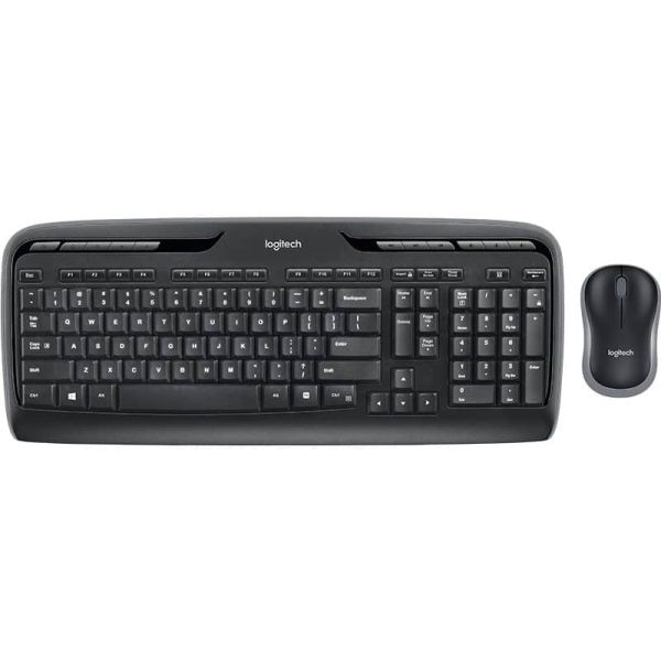 Logitech Wireless Combo MK330 toetsenbord Inclusief muis RF Draadloos QWERTY Scandinavisch (920-003982) Logitech Wireless Combo MK330 toetsenbord Inclusief muis RF Draadloos QWERTY Scandinavisch (920-003982)