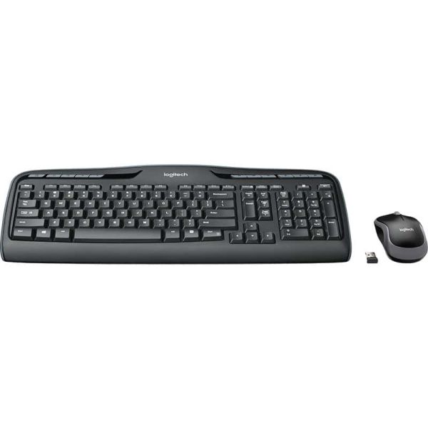 Logitech Wireless Combo MK330 toetsenbord Inclusief muis USB QWERTY Engels Zwart (920-003986)