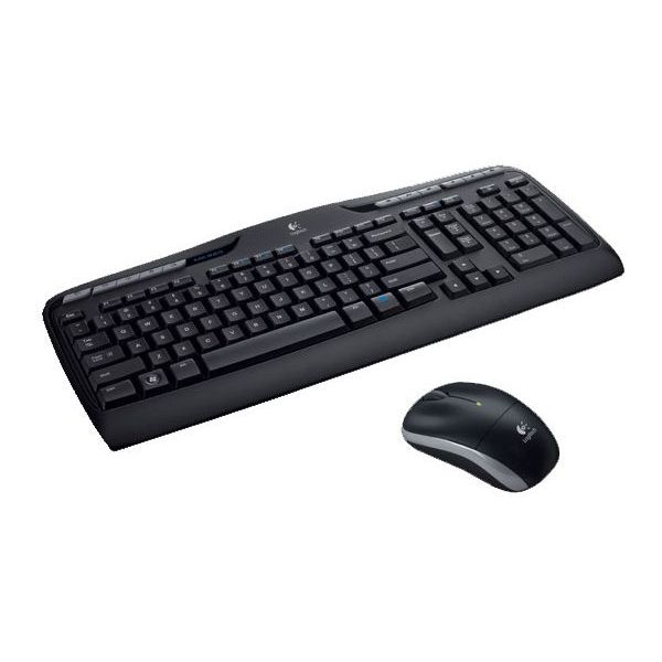 Logitech Wireless Combo MK330 toetsenbord Inclusief muis RF Draadloos QWERTY Engels Zwart (920-003999)