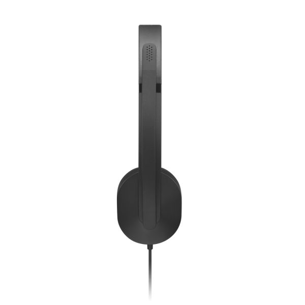 Lenovo VoIP Headset 5000 Bedraad Hoofdband Kantoor/callcenter USB Type-C Zwart (4XD1R88995)