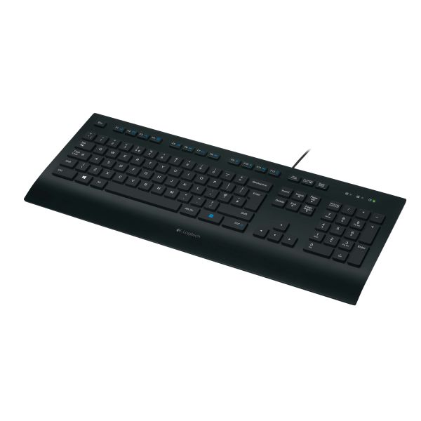 Logitech K280E Pro f/ Business toetsenbord USB QWERTY US International Zwart (920-005217)