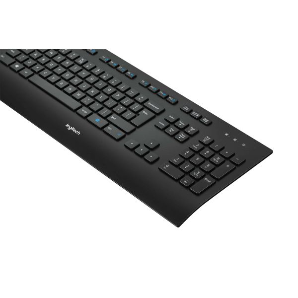 Logitech K280E Pro f/ Business toetsenbord USB QWERTY US International Zwart (920-005217)