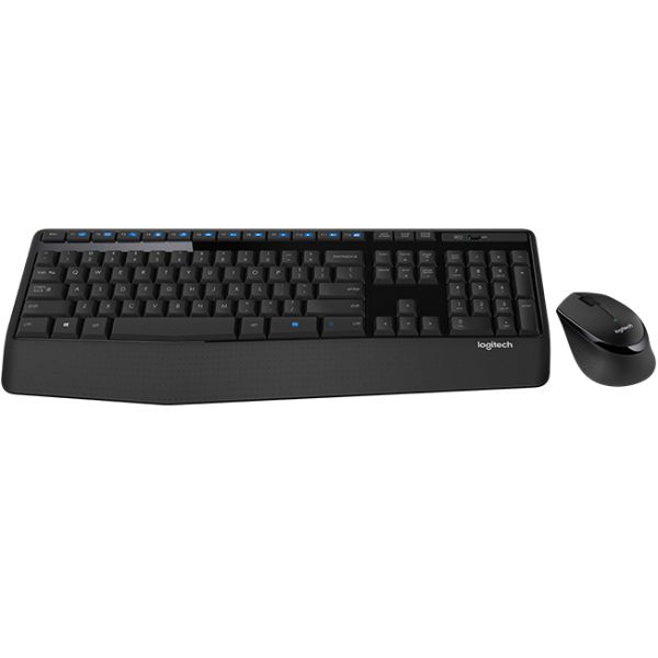 Logitech Wireless Combo MK345 toetsenbord Inclusief muis USB Frans Zwart (920-006483)
