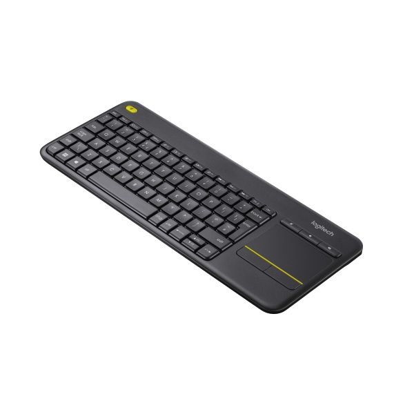 Logitech Wireless Touch Keyboard K400 Plus HTPC-toetsenbord voor tv's met pc-aansluiting (920-007131)
