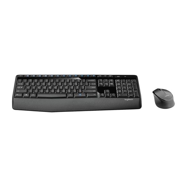 Logitech Wireless Combo MK345 toetsenbord Inclusief muis RF Draadloos Hebreeuws Zwart (920-007823)