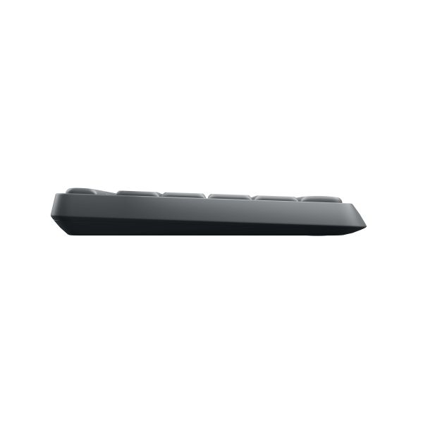 Logitech MK235 toetsenbord Inclusief muis USB QWERTY Scandinavisch Grijs (920-007921)