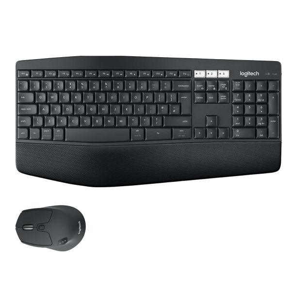 Logitech MK850 Performance toetsenbord Inclusief muis RF-draadloos + Bluetooth QWERTY Amerikaans Engels Zwart (920-008226)