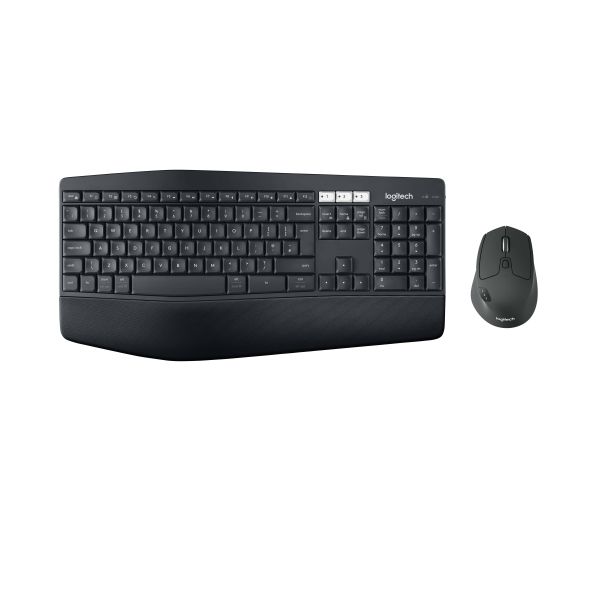 Logitech MK850 Performance toetsenbord Inclusief muis RF-draadloos + Bluetooth QWERTY Scandinavisch Zwart (920-008229)