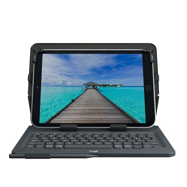 Logitech Universal Folio met geïntegreerd toetsenbord voor 9-10 inch Apple-, Android- of Windows-tablets (920-008338)