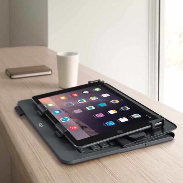 Logitech Universal Folio met geïntegreerd toetsenbord voor 9-10 inch Apple-, Android- of Windows-tablets (920-008338)