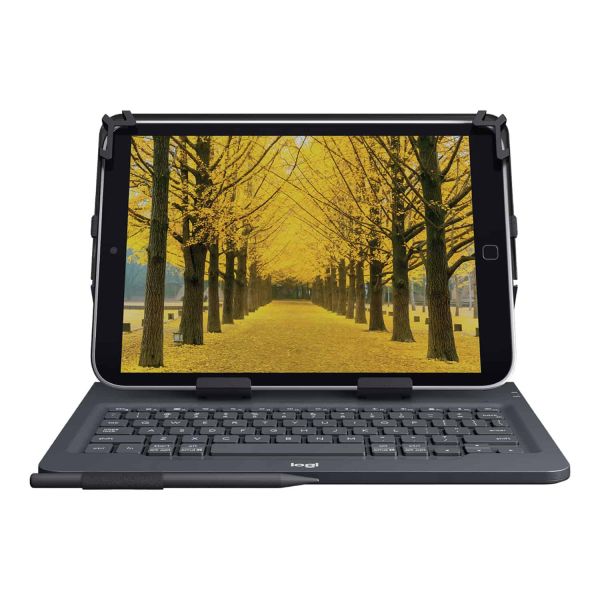 Logitech Universal Folio met geïntegreerd toetsenbord voor 9-10 inch Apple-, Android- of Windows-tablets (920-008338)