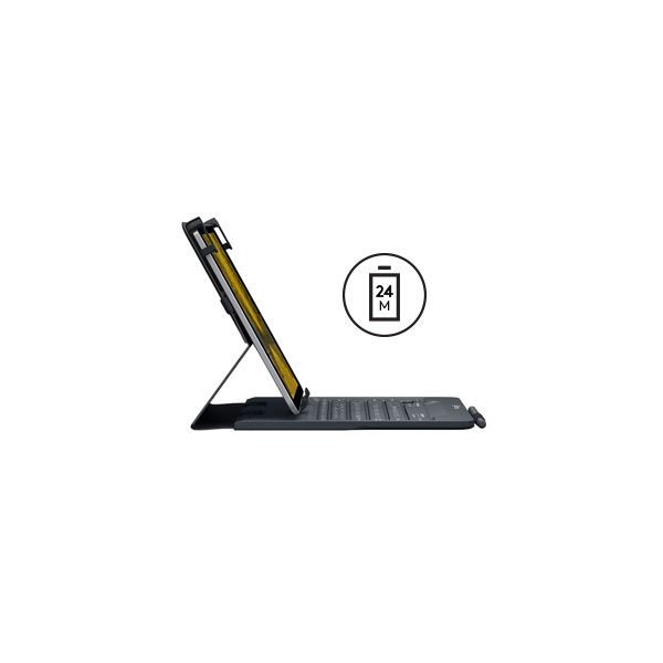 Logitech Universal Folio met geïntegreerd toetsenbord voor 9-10 inch Apple-, Android- of Windows-tablets (920-008338)