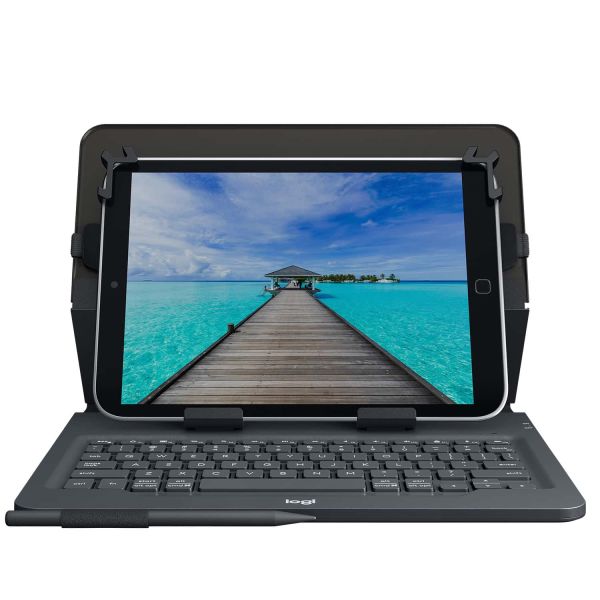 Logitech Universal Folio met geïntegreerd toetsenbord voor 9-10 inch Apple-, Android- of Windows-tablets (920-008338)