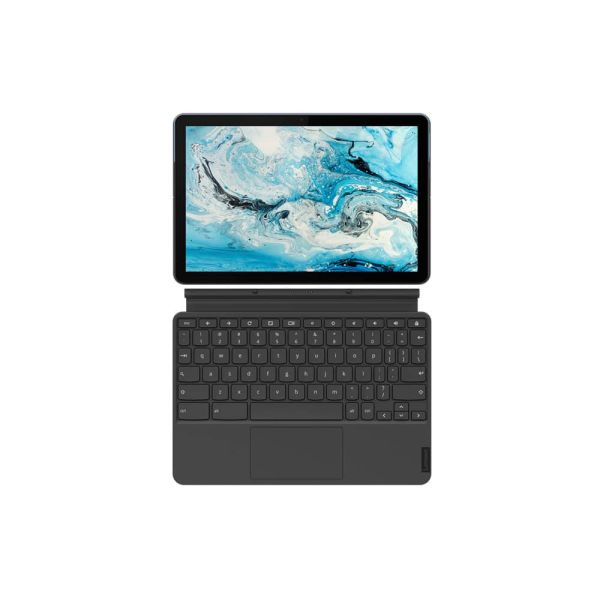 Lenovo IdeaPad Duet Chromebook Mediatek 64 GB 25,6 cm (10.1") 4 GB Wi-Fi 5 (802.11ac) ChromeOS Blauw, Grijs (ZA6F0009FR)