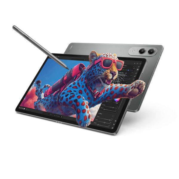 Lenovo Yoga Tab Snapdragon 256 GB 28,2 cm (11.1") 12 GB Wi-Fi 7 (802.11be) Android 15 Grijs (ZAG60076SE)