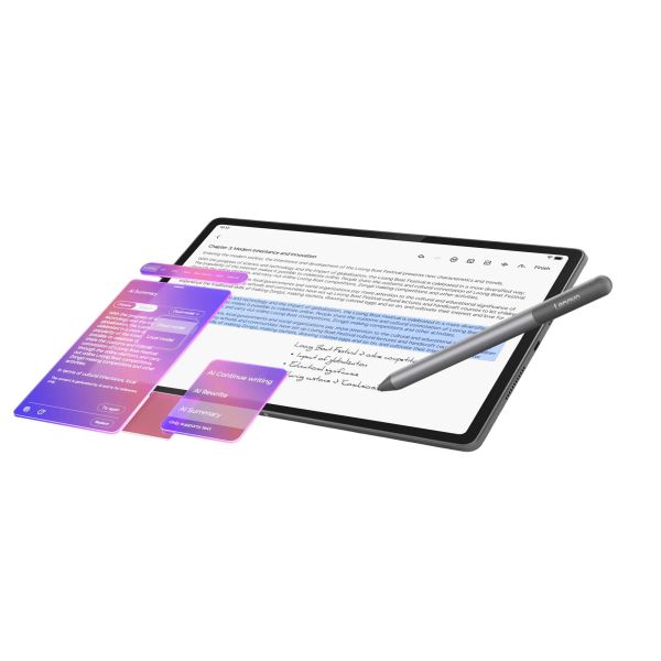 Lenovo Idea Tab Plus Mediatek 256 GB 30,7 cm (12.1") 8 GB Wi-Fi 5 (802.11ac) Android 15 Grijs (ZAG70201SE) Lenovo Idea Tab Plus Mediatek 256 GB 30,7 cm (12.1") 8 GB Wi-Fi 5 (802.11ac) Android 15 Grijs (ZAG70201SE)