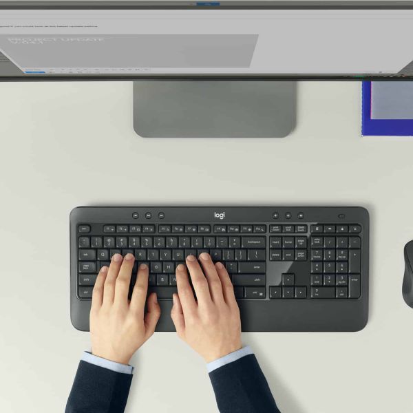 Logitech MK540 ADVANCED Onmiddellijk vertrouwd. Gewoon geavanceerd. (920-008678)