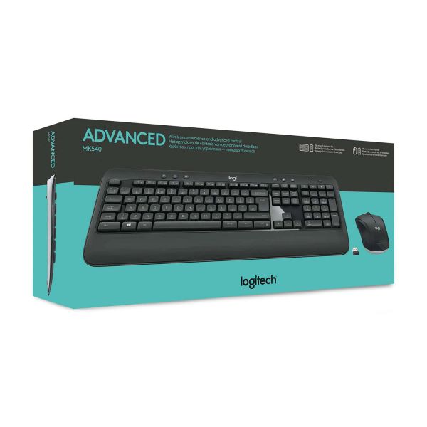 Logitech MK540 ADVANCED Onmiddellijk vertrouwd. Gewoon geavanceerd. (920-008678)