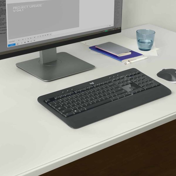 Logitech MK540 ADVANCED Onmiddellijk vertrouwd. Gewoon geavanceerd. (920-008678)