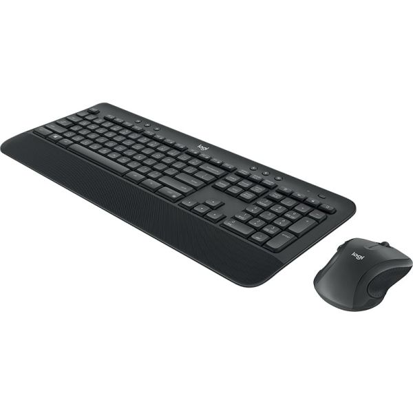 Logitech Advanced MK545 toetsenbord Inclusief muis RF Draadloos Engels Zwart (920-008923)