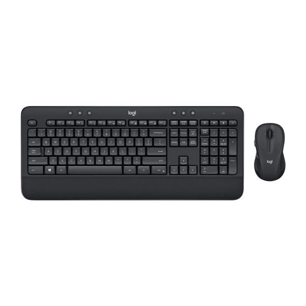 Logitech MK545 ADVANCED Wireless Keyboard and Mouse Combo toetsenbord Inclusief muis RF Draadloos Frans Zwart (920-008982)