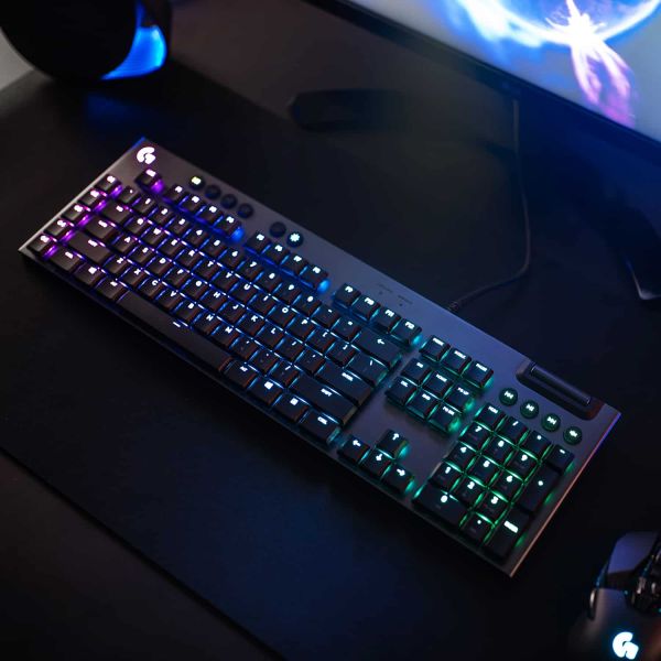 Logitech G G815 toetsenbord USB QWERTY Engels Koolstof (920-008992)