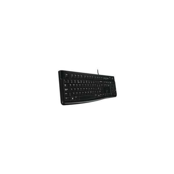 Logitech K120 Tastatur USB QWERTY Spanisch Schwarz (920-002499) (920-002499)