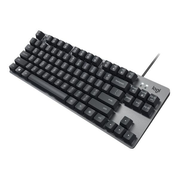 Logitech K835 TKL grey black DE layout GX Red (920-010007)