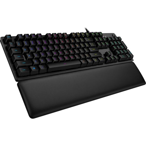 Logitech G G513 CARBON LIGHTSYNC RGB Mechanical Gaming Keyboard, GX Brown toetsenbord USB QWERTY Engels Koolstof (920-009328)