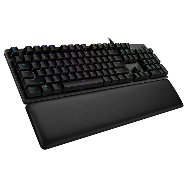 Logitech G G513 CARBON LIGHTSYNC RGB Mechanical Gaming Keyboard, GX Brown toetsenbord USB QWERTY Engels Koolstof (920-009330)
