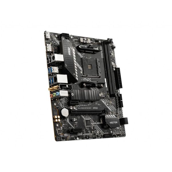 MSI MAG A520M VECTOR WIFI moederbord AMD A520 Socket AM4 micro ATX (7D14-008R)