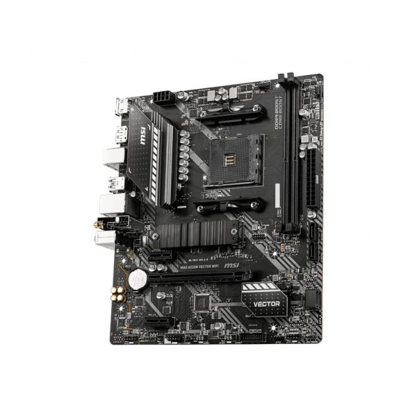 MSI MAG A520M VECTOR WIFI moederbord AMD A520 Socket AM4 micro ATX (7D14-008R)