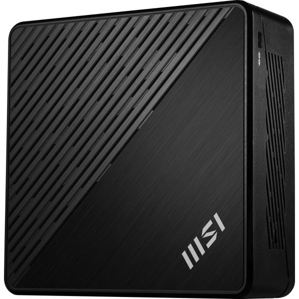 MSI Cubi N ADL S-078EU Intel® N N100 4 GB DDR4-SDRAM 128 GB SSD Windows 11 Pro Mini PC Zwart (CUBI N ADL S-078EU)