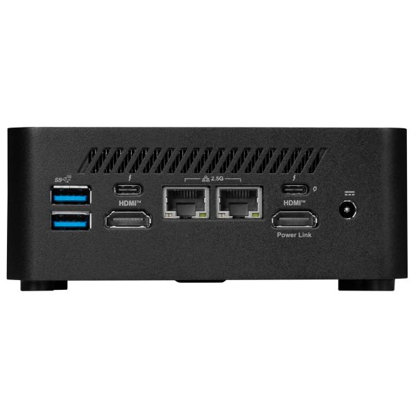 MSI Cubi NUC 1MG-002EU Intel Core 5 120U 8 GB DDR5-SDRAM 512 GB SSD Windows 11 Pro Mini PC Zwart (CUBI NUC 1MG-002EU)