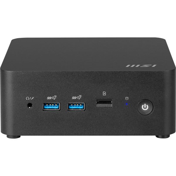 MSI Cubi NUC 1MG-003EU Intel Core 3 100U 8 GB DDR5-SDRAM 512 GB SSD Windows 11 Pro Mini PC Zwart (CUBI NUC 1MG-003EU)  MSI Cubi NUC 1MG-003EU Intel Core 3 100U 8 GB DDR5-SDRAM 512 GB SSD Windows 11 Pro Mini PC Zwart (CUBI NUC 1MG-003EU)