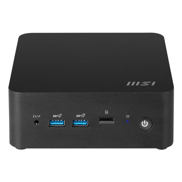 MSI CUBI NUC AI 1UMG-007EU PC's/werkstation Intel Core Ultra 5 125H 8 GB DDR5-SDRAM 512 GB SSD Windows 11 Home Mini PC Zwart (CUBI NUC AI 1UMG-007EU)