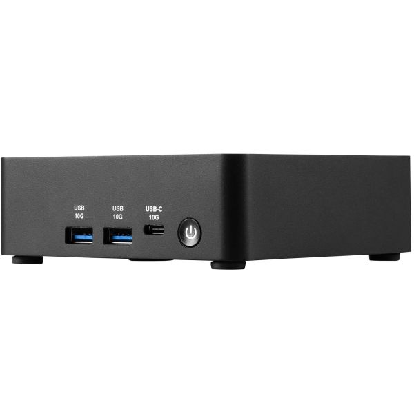 MSI Cubi NUC AI 1UMG-007EU Intel Core Ultra 5 125H 8 GB DDR5-SDRAM 512 GB SSD Windows 11 Home Mini PC Zwart (CUBI NUC AI 1UMG-007EU)