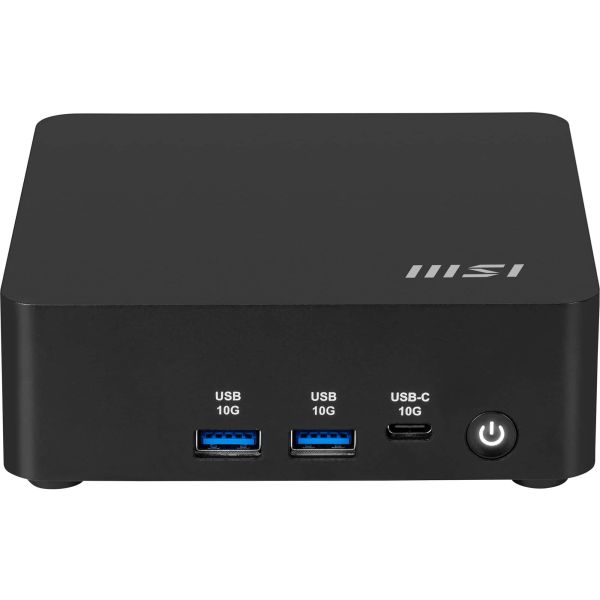 MSI Cubi NUC AI 1UMG-018BEU Mini PC Zwart 155H Intel SoC (CUBI NUC AI 1UMG-018BEU) MSI Cubi NUC AI 1UMG-018BEU Mini PC Zwart 155H Intel SoC (CUBI NUC AI 1UMG-018BEU)