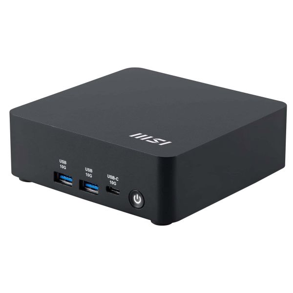 MSI Cubi NUC AI 1UMG-018BEU Mini PC Zwart 155H Intel SoC (CUBI NUC AI 1UMG-018BEU)